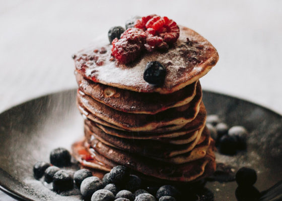 Kakaové lívance z rýžové mouky