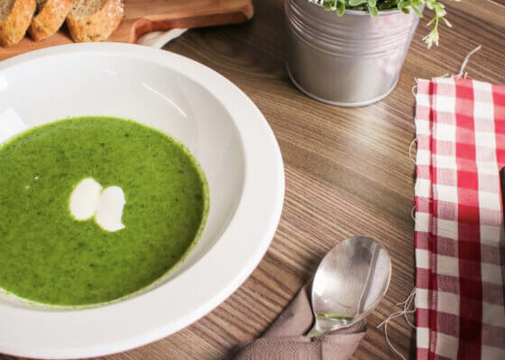 Špenátová polévka