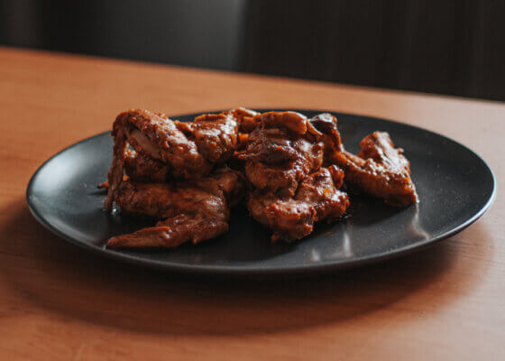 Medová kuřecí křidélka