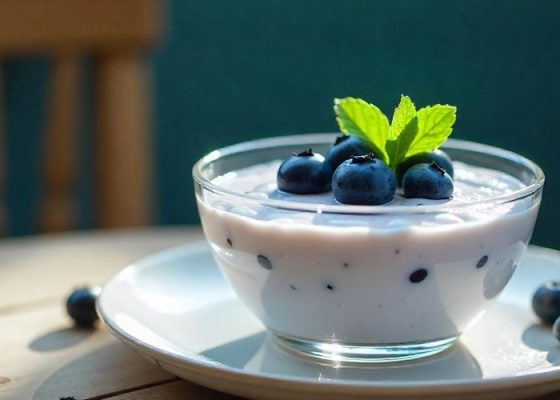 Chia pudink s mandlovým mlékem