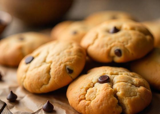 Cizrnové sušenky s čokoládou