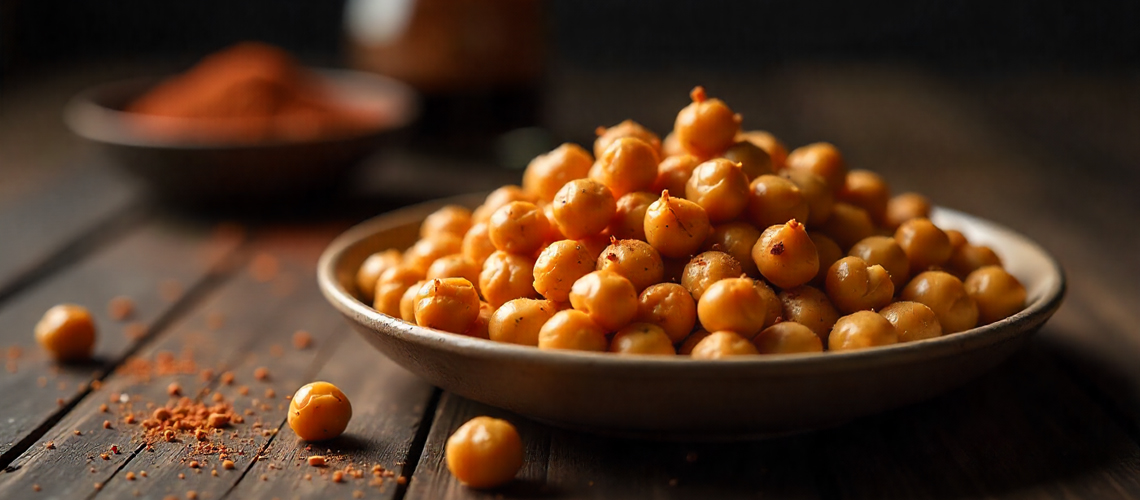 Pečená cizrna s kořením