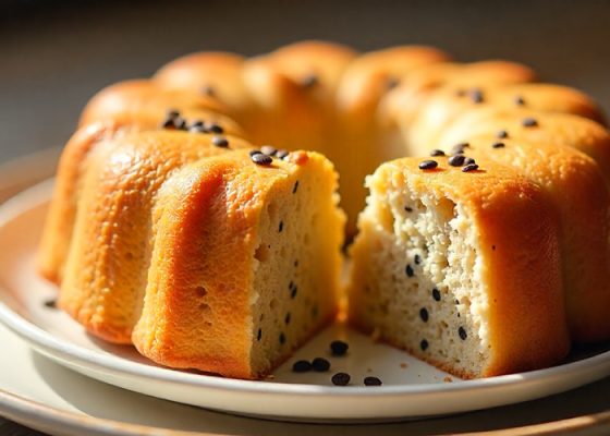 Celozrnná buchta s mákem