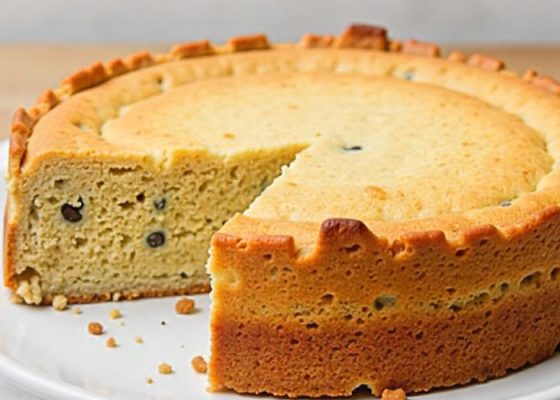 Makovo-tvarohový koláč z celozrnné mouky