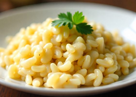 Rizoto se smetanou a parmezánem